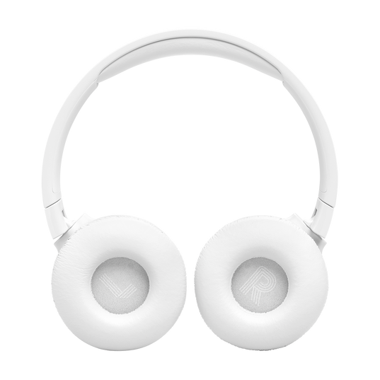 JBL Tune 670NC - White - Adaptive Noise Cancelling Wireless On-Ear Headphones - Detailshot 5
